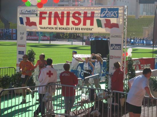 Monaco 2006  Arrivée de 2 nouveaux marathoniens