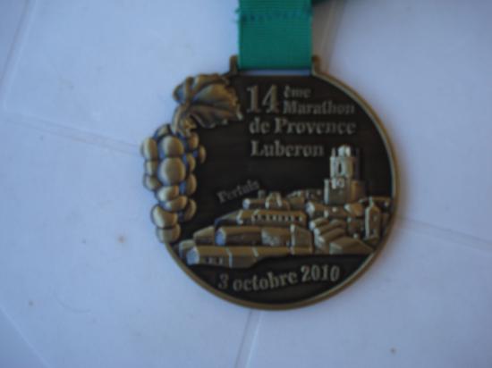 Médaille luberon 2010