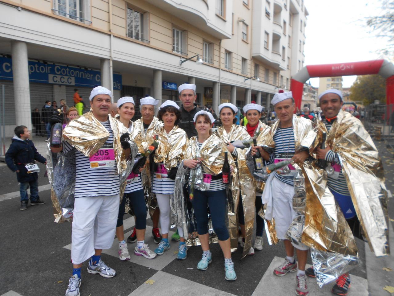 marathon beaujolais 2012