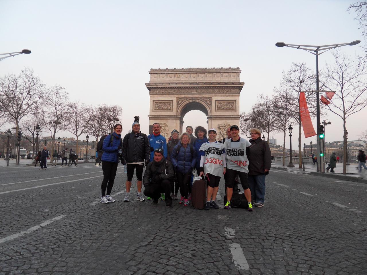 marathoniens à Paris
