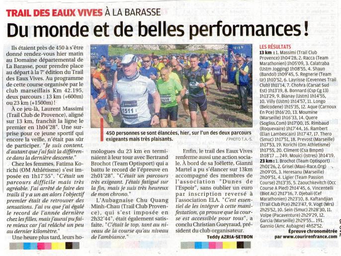 Article La Provence