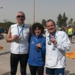 Séville avec la médaille