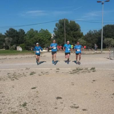 les 4 fléches de KM 42.195 MARSEILLE à MARIGNANE 2016