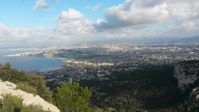 Montée  à la croix 01.01.17 (descente)