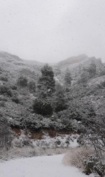 Neige a la barrase 2/12/2017