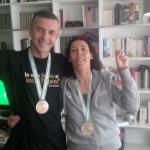 La 1ére médaille de Delphine