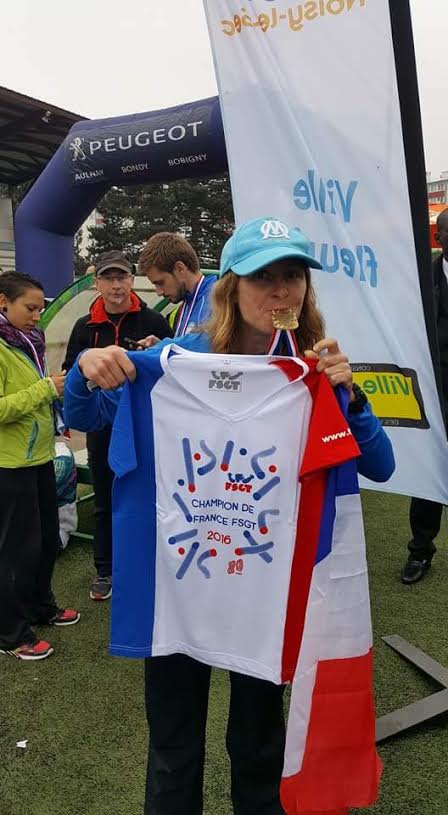 IRENE CHAMPIONNE DE FRANCE FSGT 10KM (sef2)