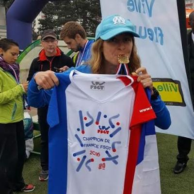 IRENE CHAMPIONNE DE FRANCE FSGT 10KM (sef2)