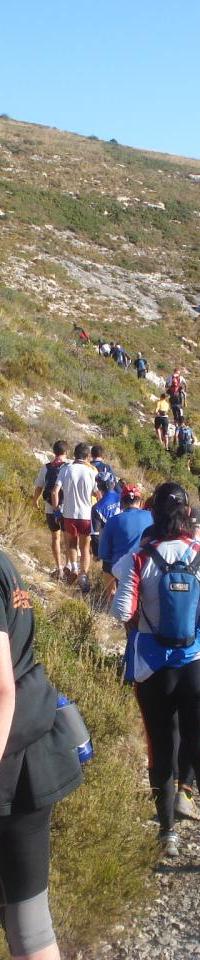 départ vers le  col galvaudan 1ere recco
