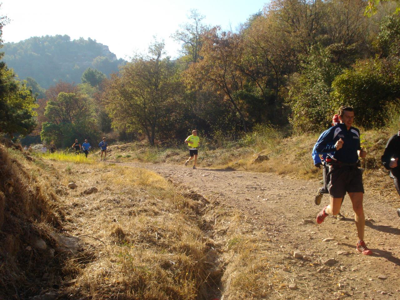 descente vers l'arrivée 1ere recco