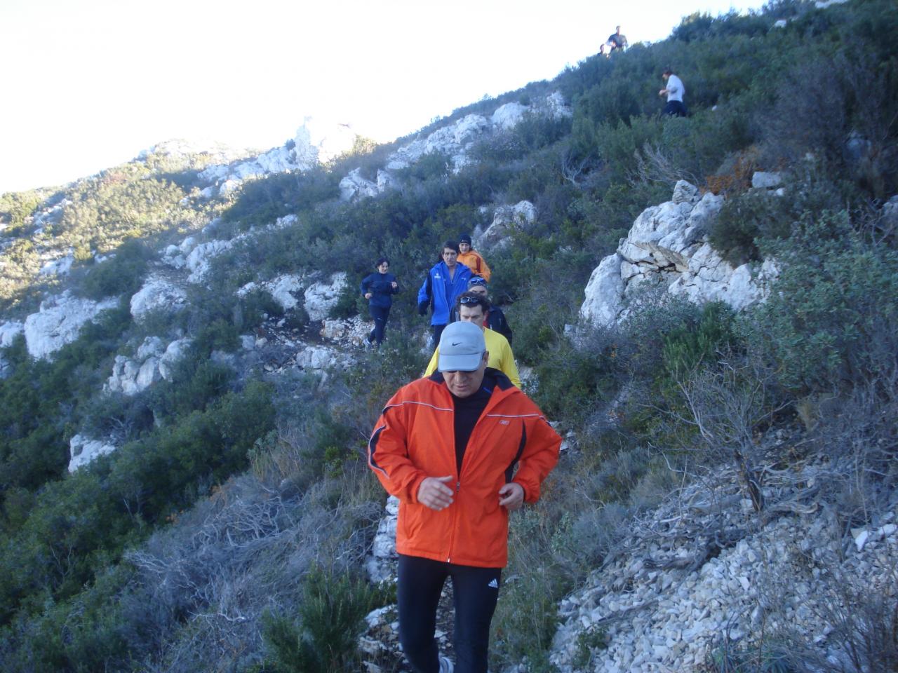 Descente aprés la croix de st marcel 3ém