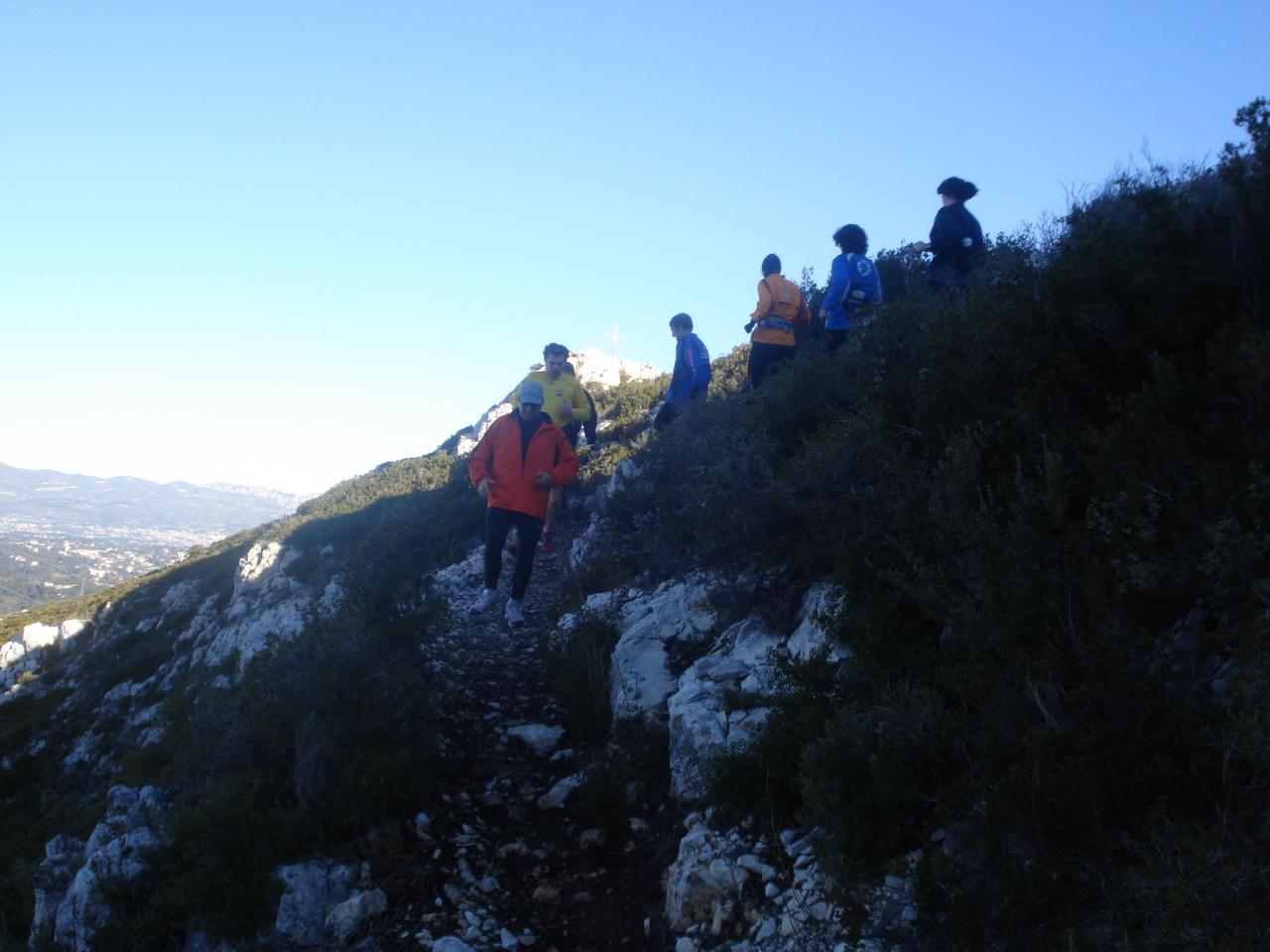 descente aprés la croix de st marcel 3ém