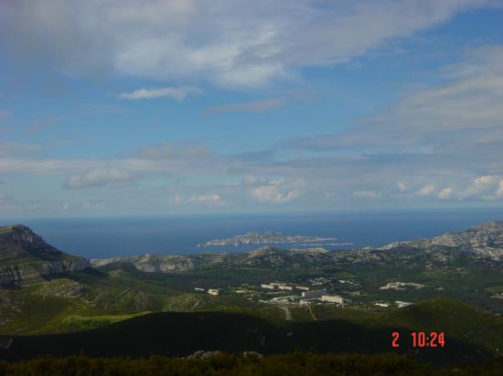 vue aérienne marseille