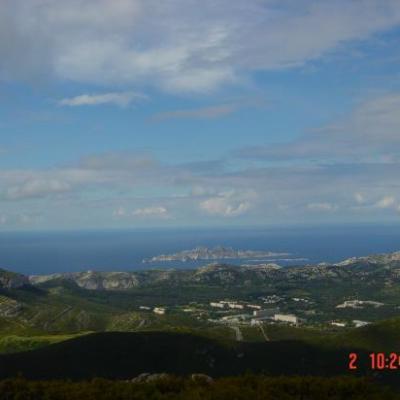 vue aérienne marseille