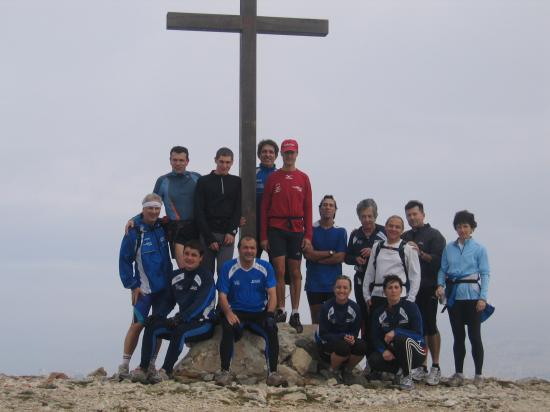 Entrainement Trail (au sommet de Marseilleveyre)