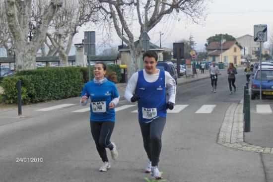 Aurélie et Eric à la Corrida de Trets