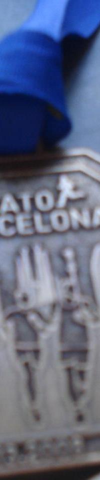 Médaille Marathon Barcelone