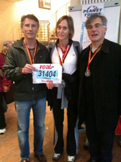 KM 42.195 Marseille  (Giulia et Laurent) à BERLIN 2010