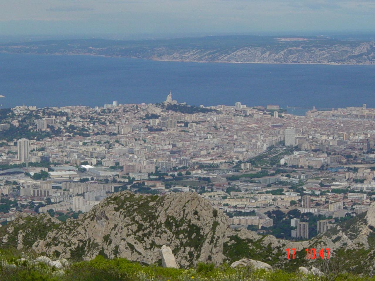 VUE AERIENNE DE MARSEILLE (2)