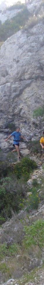 descente technique apres la croix de st