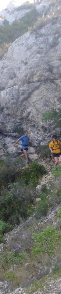 descente technique apres la croix de st