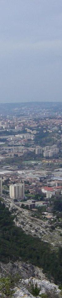 Vue de la croix de St Marcel