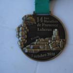 Médaille luberon 2010