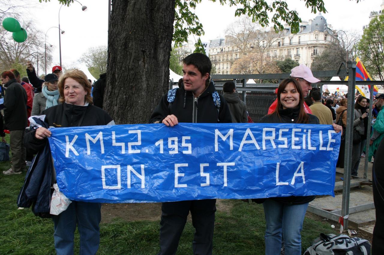 PARIS 2008 Merci aux supporters