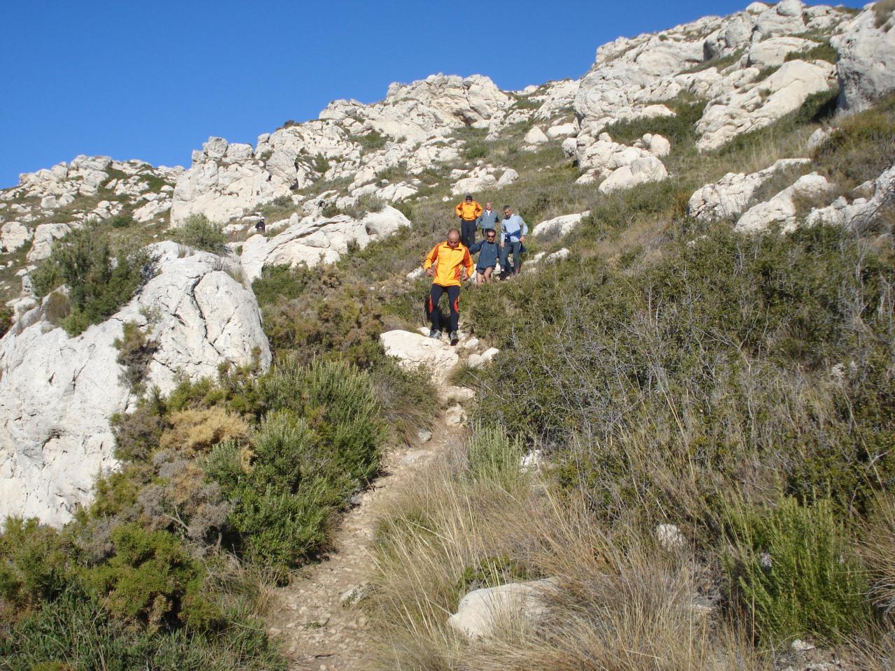 descente du Mt St Cyr 2éme recco