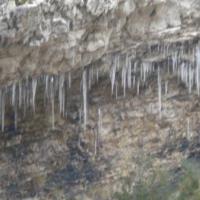 Stalactites au début du vallon de la barasse