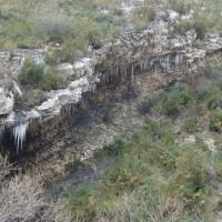 Stalactites au début du vallon de la barasse