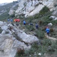 petite grimpette vers les escourtines