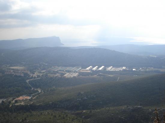 vue sur le cap canaille