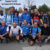 Les traileurs KM 42.195 Marseille au Roquefort trail 2010
