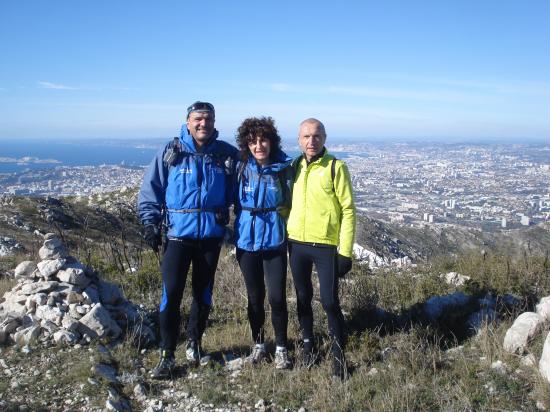 En haut du Mt ST cyr