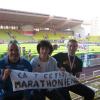 Frédérique et Serge Nouveaux Marathoniens avec Christian (Monaco 2006)
