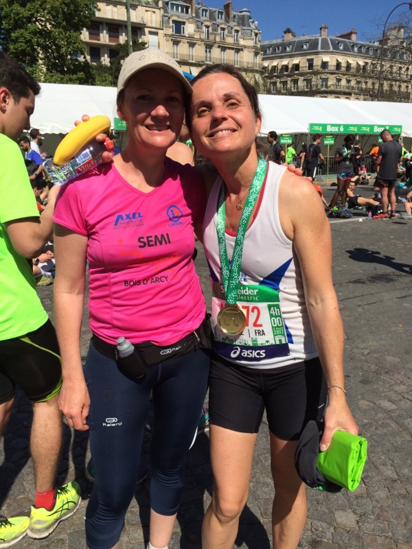 Stéphanie la nouvelle marathonienne