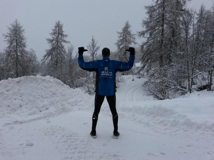 KM 42.195 Marseille à la neige