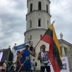 Jean Yves  et Michel à VILNUS 2017