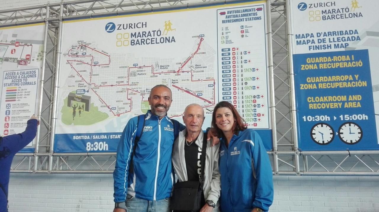 KM 42.195 MARSEILLE  à Barcelone 2017