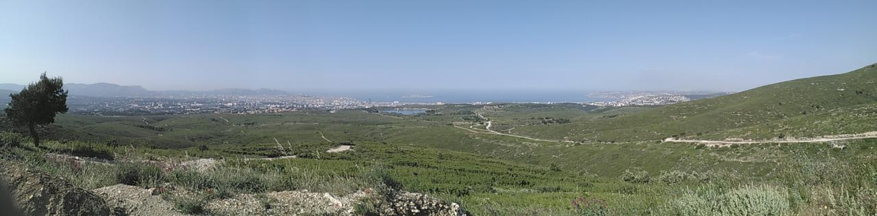 Marseille vue de l'etoile