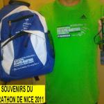 SOUVENIRS FINISHER MARATHON NICE 2011