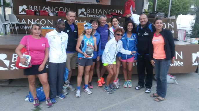 BRIANCON, apres la course