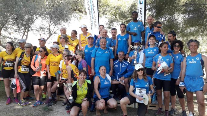 1 er au Challenge du nombre au Trail de la Mure