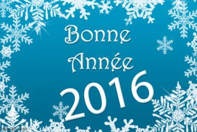 Bonne annee 2016