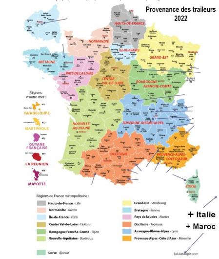 Carte de france